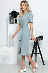 LT Collection Платье 286284 П5297 оливковый