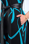 Bellovera Платье 290397 33П5064 черный, голубой