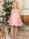 BATIK Платье 298448 026 п23 серо-розовый