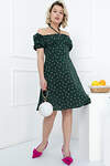 Bellovera Платье 299507 31П5275 тёмно-зеленый