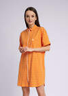 CLEVER Платье 300355 LDR23-1023/2 молочный/св.оранжевый
