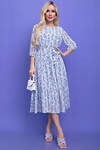 LT Collection Платье 303267 П6072 голубой
