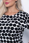 LT Collection Блуза 309191 Б7187 чёрный, белый