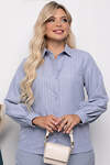 LT Collection Рубашка 313692 Б7360 голубой