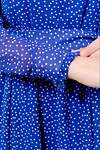 Brava Платье 316400 4822-4 ярко-синий белый горох