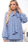 LT Collection Блуза 316687 Б7450 голубая