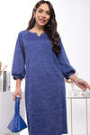 LT Collection Платье 319024 П7560 синий меланж