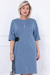 Bellovera Платье 323754 44П5612 голубой