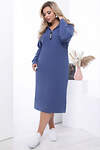 LT Collection Платье 324074 П7640 синий