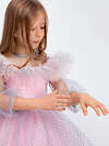 Соль&Перец Платье 325967 SP9777 розовый-серый