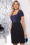 LT Collection Платье 330385 П7930 синий, черный