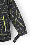 CROCKID Куртка 333307 ВК 36087/н/1 Ал графит, зеленая геометрия