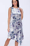 OZO Платье 53436 z83576 Серый/фиолетовый