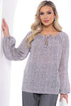 LT Collection Блуза 337490 Б8187 серый
