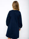 KIP Платье 340221 ШК-ПЛ-09/1 Тёмно-синий