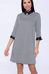 TEXCOM Платье 54767 1811-594 Черно-серый