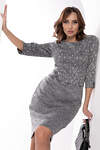 LT Collection Платье 347300 П8278 серый