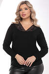 LT Collection Блуза 362485 Б8308 чёрный