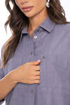 LT Collection Рубашка 362508 Б8275 серый