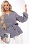 LT Collection Блуза 362519 Б8257 серый