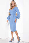LT Collection Платье 376671 П8373 голубой