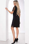 LT Collection Платье 383674 П8345 бежевый, чёрный