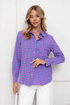 Open-style Рубашка 389319 5713 фиолетовый/розовый