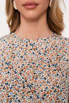 Open-style Платье 389550 5734 серый/синий/оранжевый