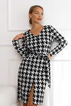 Open-style Платье 389756 5896 серый/черный
