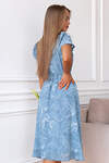 Open-style Платье 389934 5631 голубой