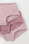 CROCKID Трусы 393108 К 1964-3уп морозная вишня, розовый лед, зайки