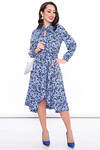 LT Collection Платье 398527 П3220 голубой
