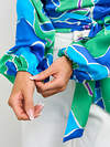 JETTY Блуза 402923 ШЮ248-8 Синий,зеленый