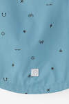 CROCKID Куртка 405113 ВК 30085/н/5 ГР синий, маленькие значки