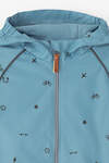CROCKID Куртка 405113 ВК 30085/н/5 ГР синий, маленькие значки