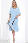 LT Collection Платье 406335 П8917 голубой