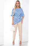 LT Collection Блуза 409825 Б8979 голубой