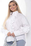 LT Collection Рубашка 414204 Б10037 белый