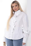 LT Collection Рубашка 414204 Б10037 белый