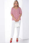 LT Collection Блуза 414469 Б10001 белый, красный