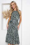 Open-style Платье 414633 6173 серый/зеленый