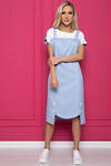 LT Collection Платье 415104 П10106 голубой