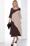 LT Collection Платье 415748 П10092 коричневый