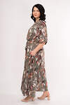 Montebella Style Платье 68749 WLD905134 Хаки/коричневые цветы
