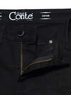 Conte Джинсы 75748 Моделирующие джинсы skinny push-up Premium Stay Black с высокой посадкой CON-149 deep black