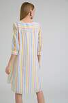 Emka Fashion Платье 95863 PL973/yankee белый, голубой, желтый, розовый