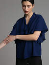 Emka Fashion Блузка 98857 B2516/beni темно-синий