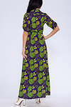 Emansipe Платье-рубашка 8173 389-NF Фиолетовый/зелёный