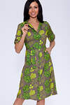Emansipe Платье-рубашка 8176 289-NF Серый/зелёный