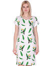 VISAVIS Платье 103049 LDR000018 Белый/зеленый